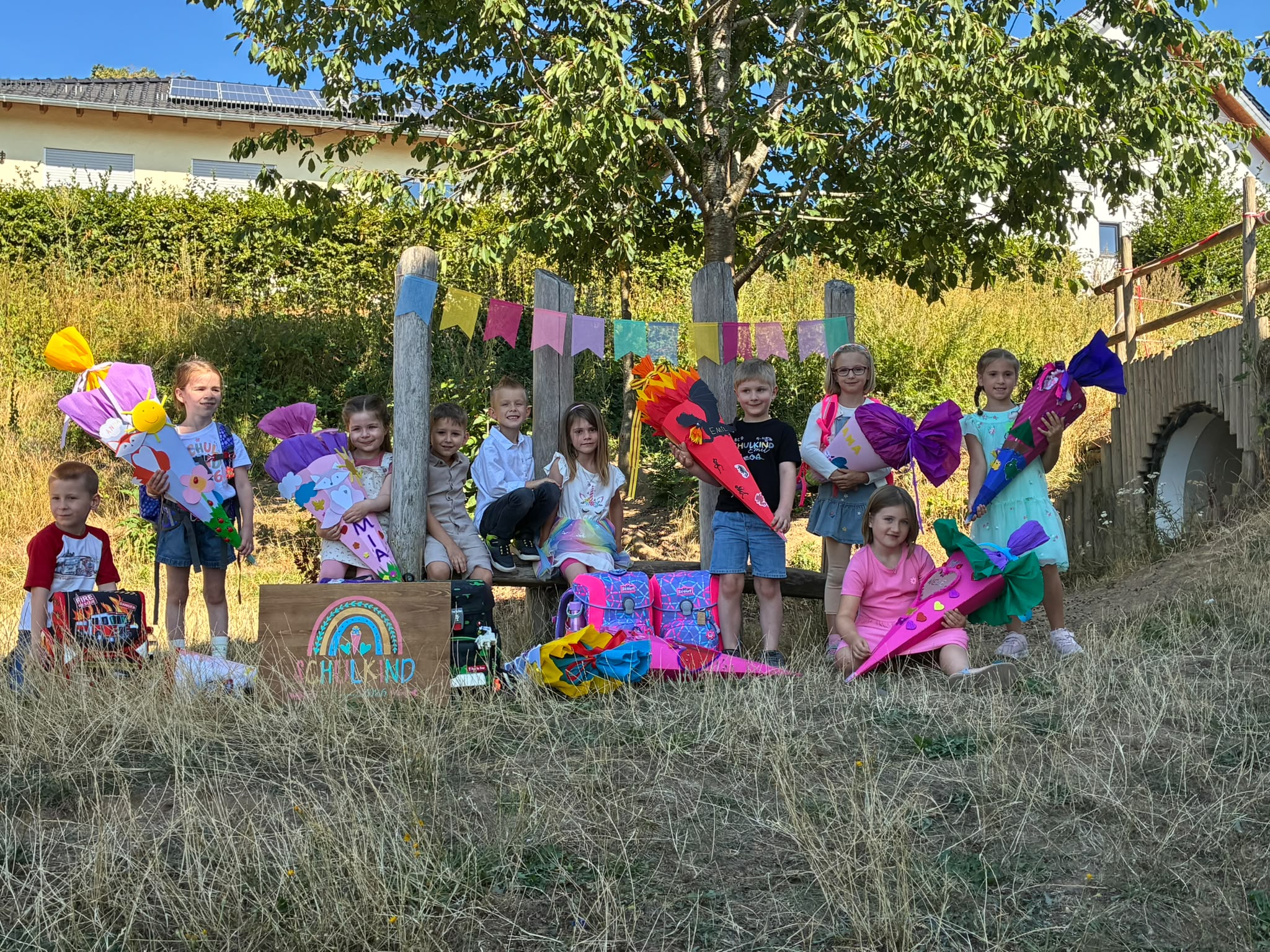 Einschulung an der Grundschule Boos