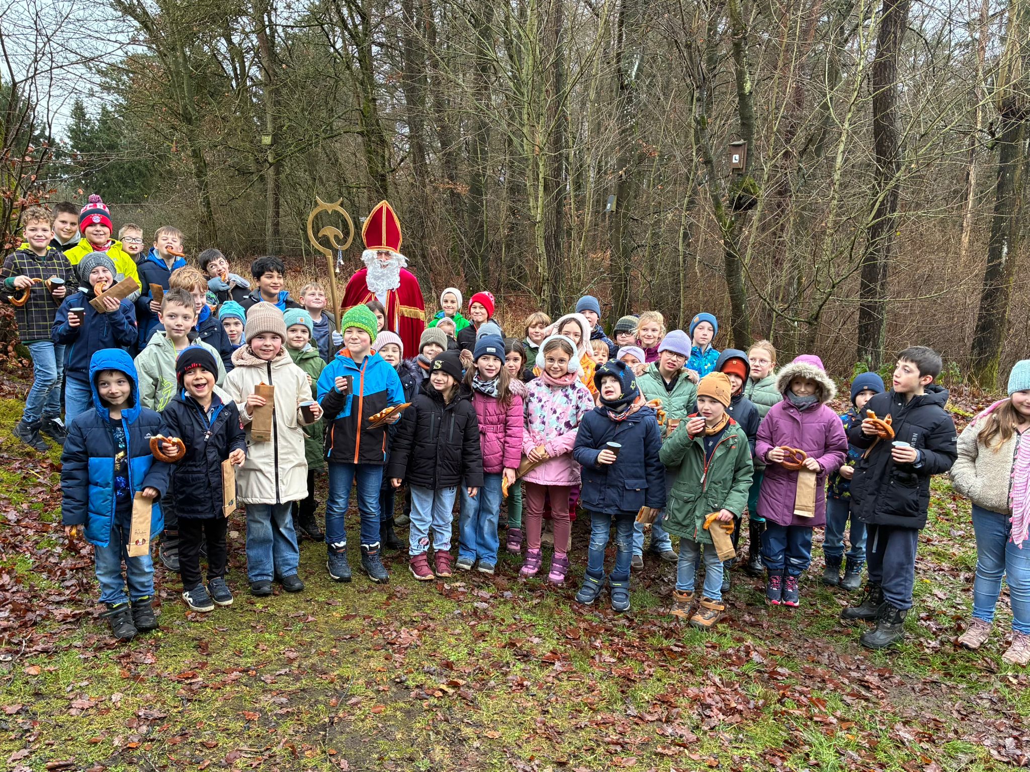 Nikolauswanderung der Grundschule Boos